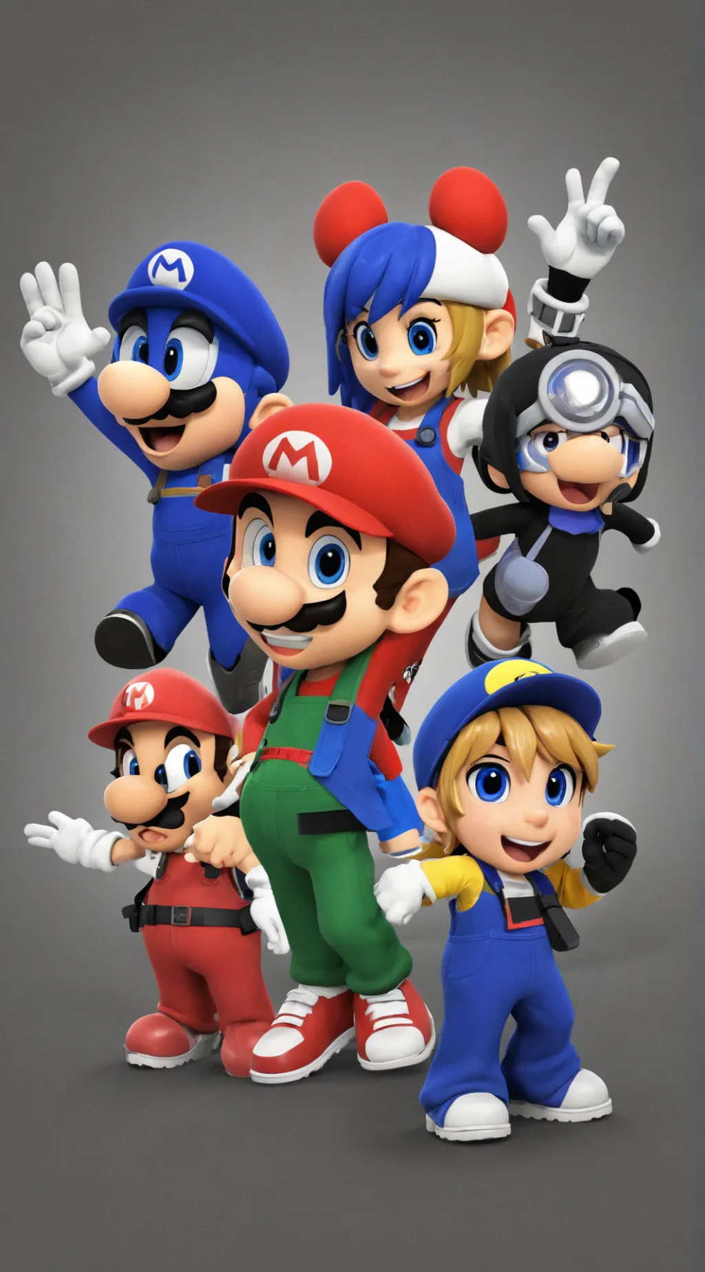 ai character: SMG4 crew background