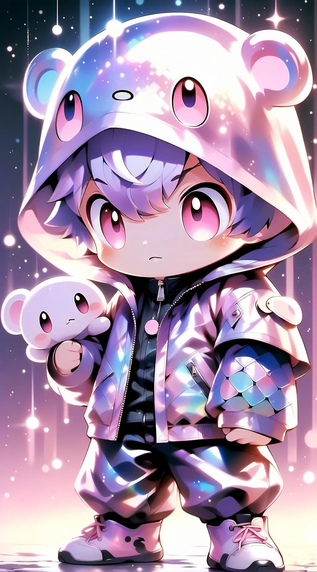 ai character: kirby background