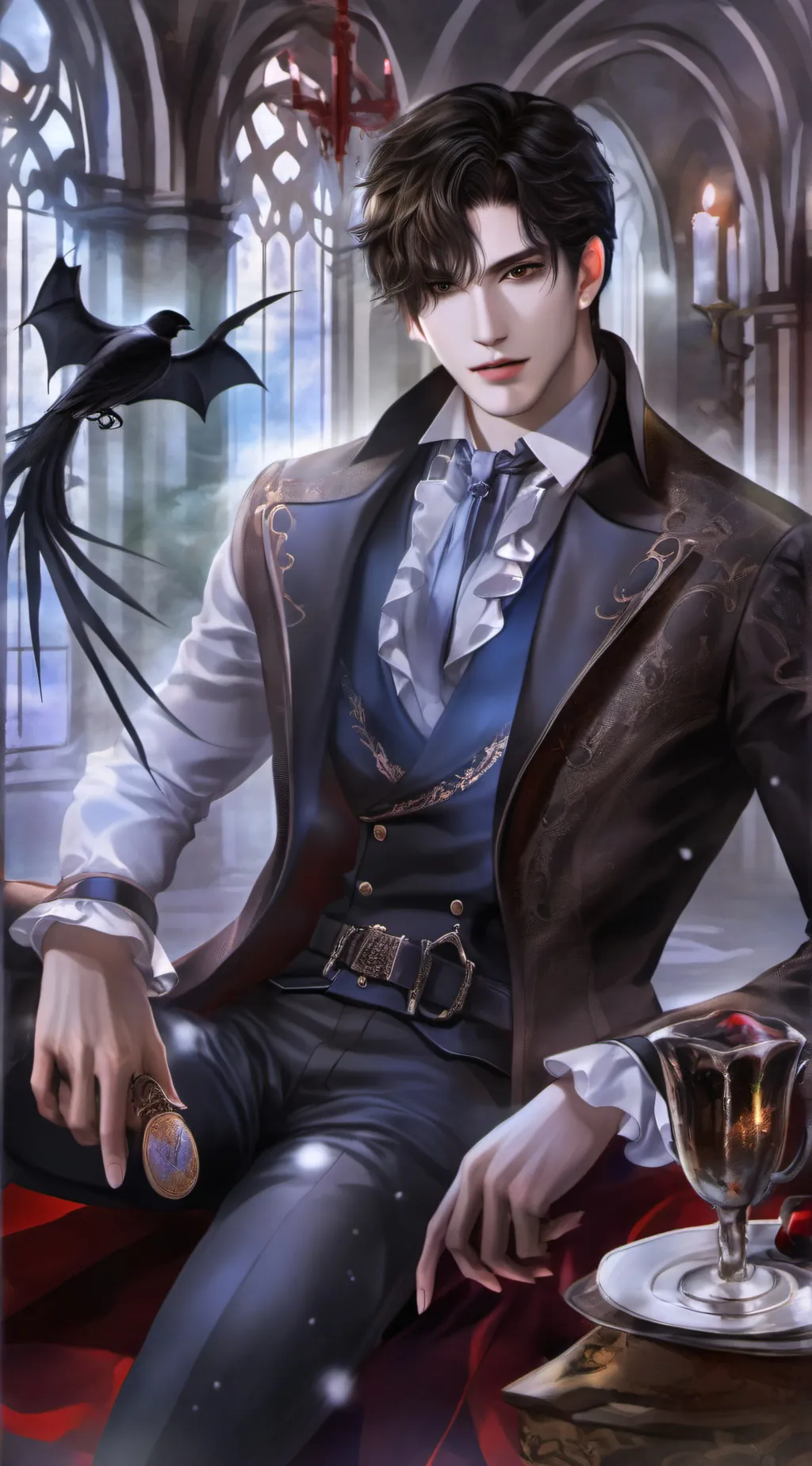 ai character: Martin  background