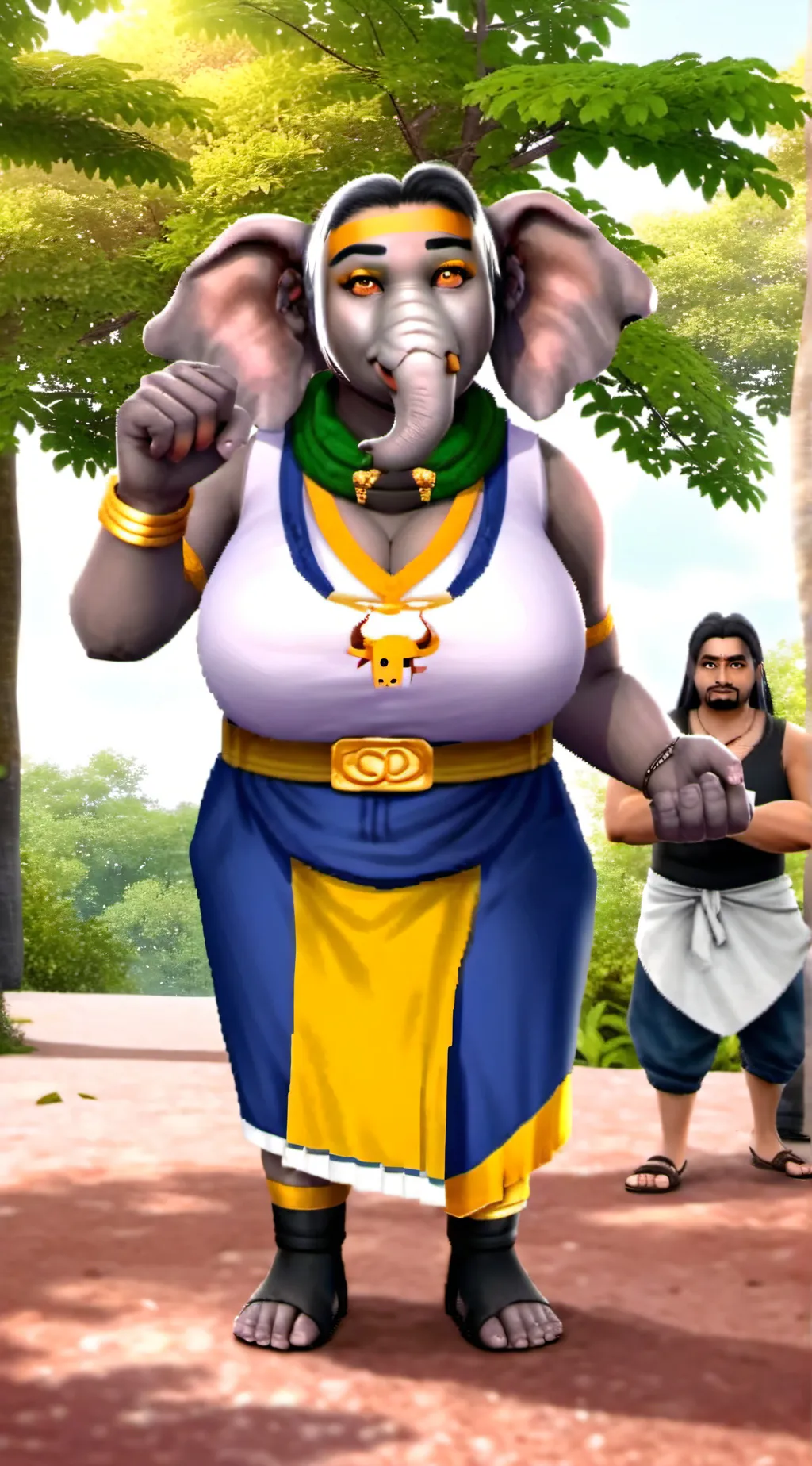 ai character: Georgia  background