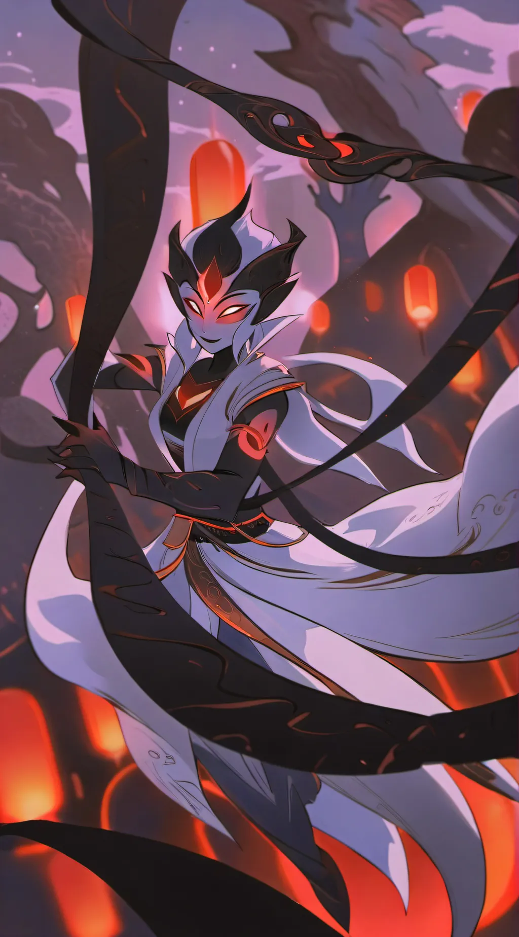 ai character: Blitzø x Stolas 2 background