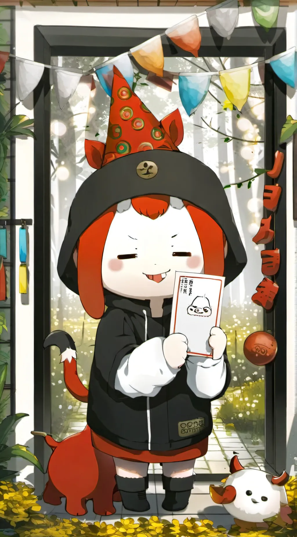 ai character: Banbanino background