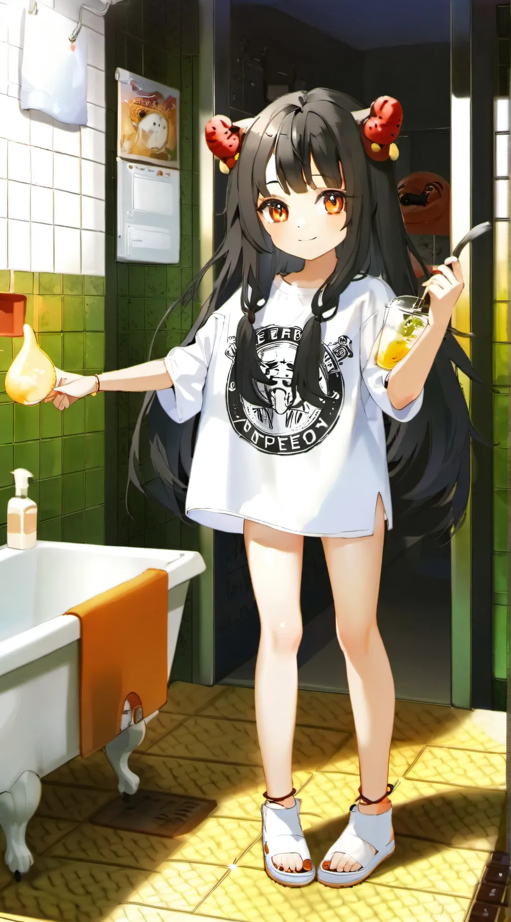 ai character: Serenity background
