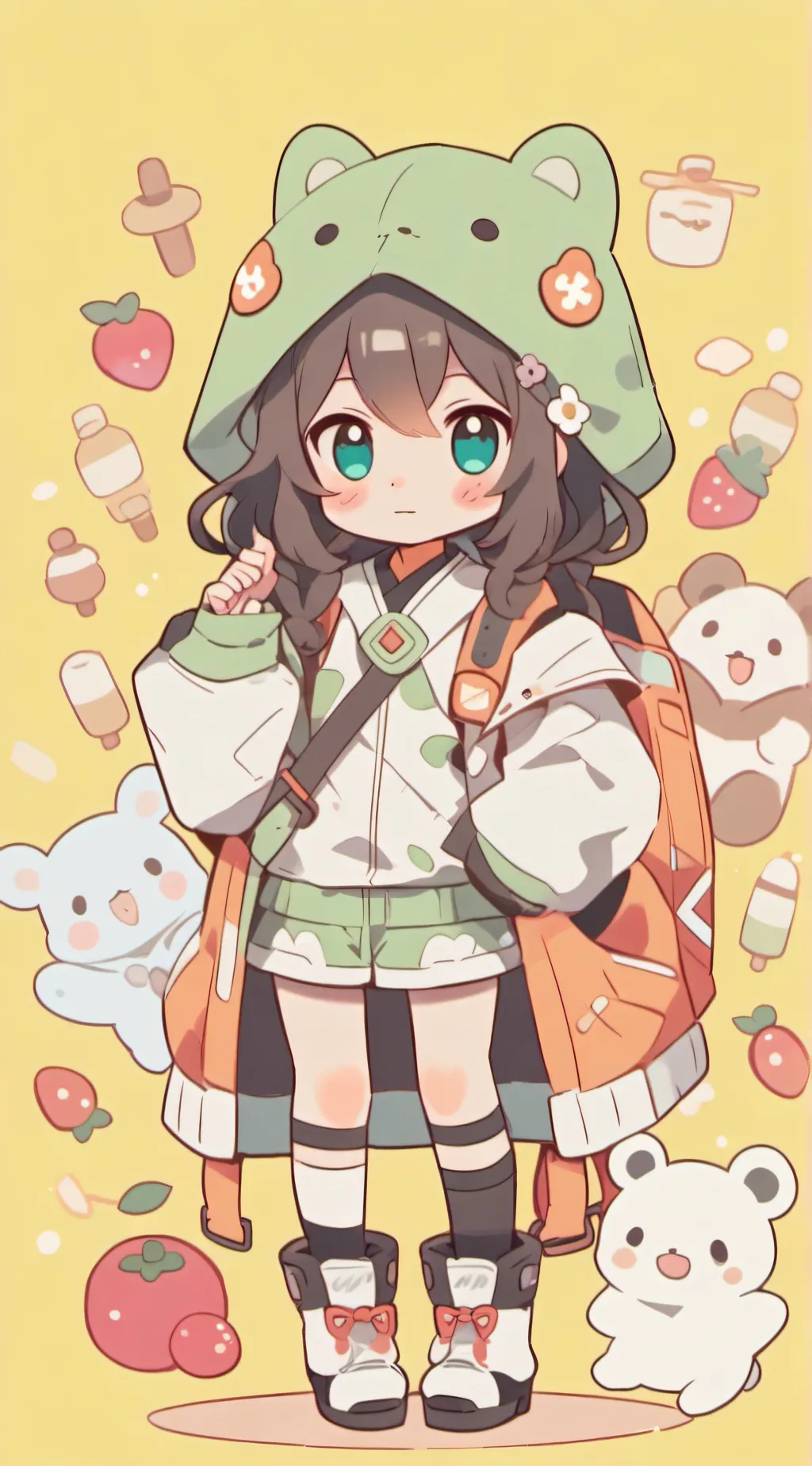 ai character: mha background