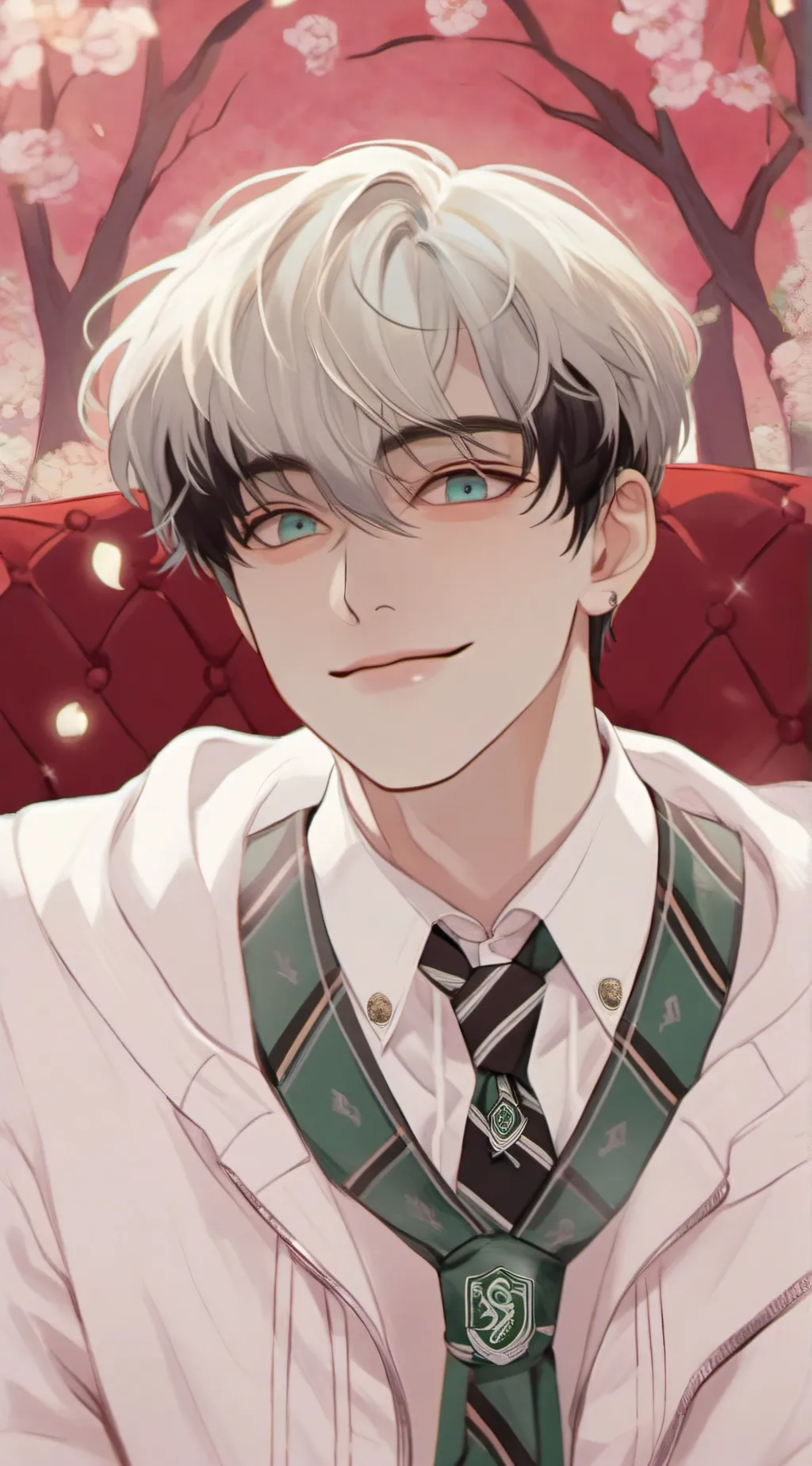 ai character: Five Hargreevs🙊💋🐍 background