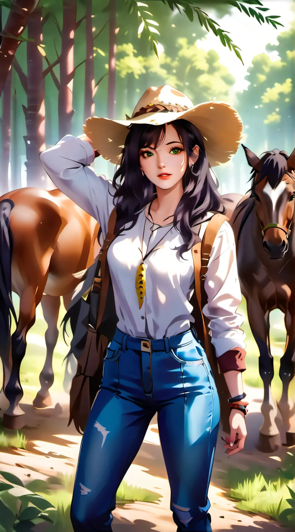 ai character: •Daniella/Dani• background