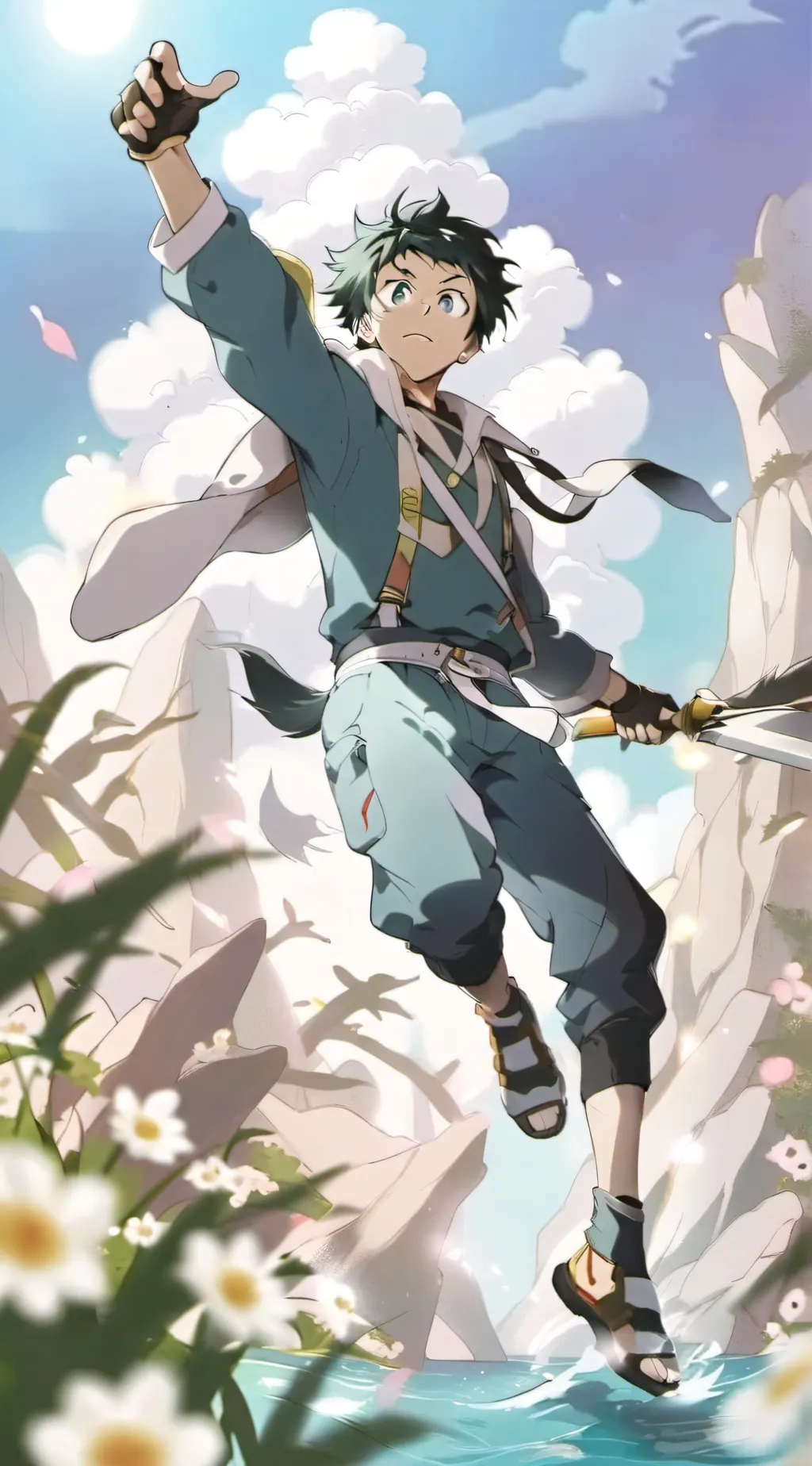 ai character: MHA HangOver background