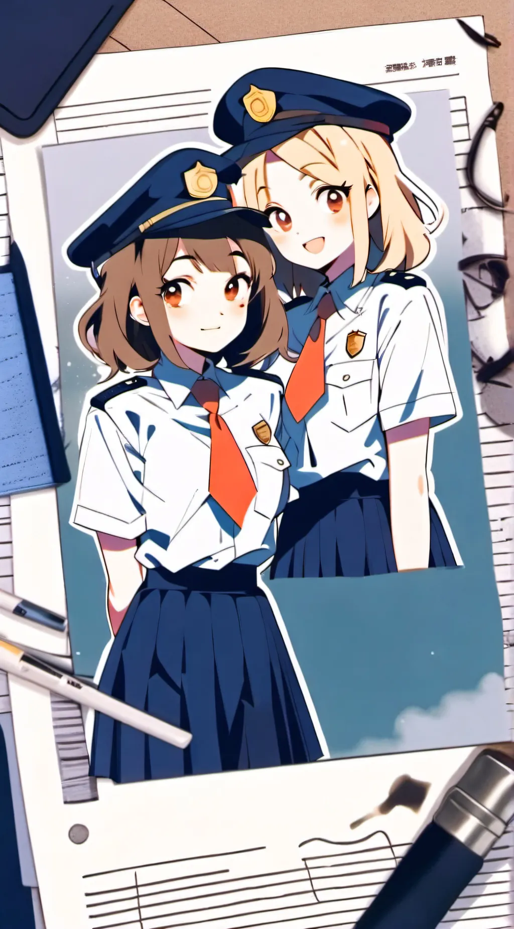 ai character: Ochako x Kemi background