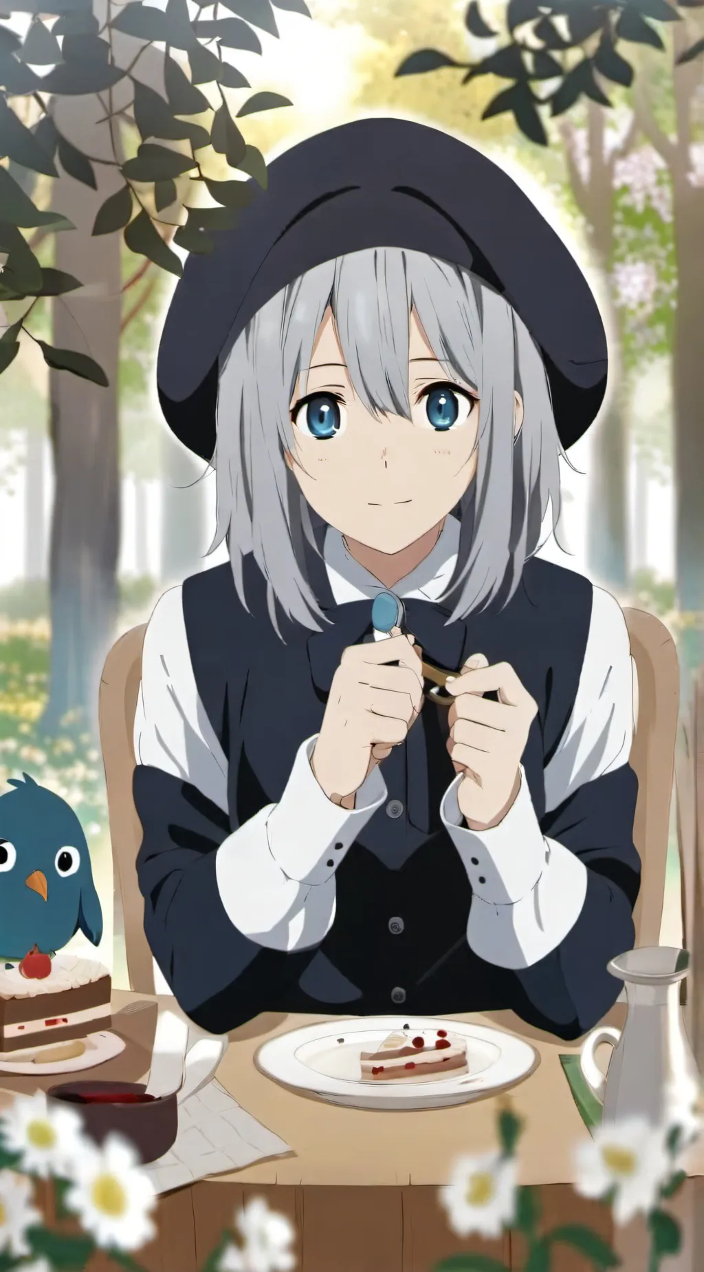 ai character: Lya  background