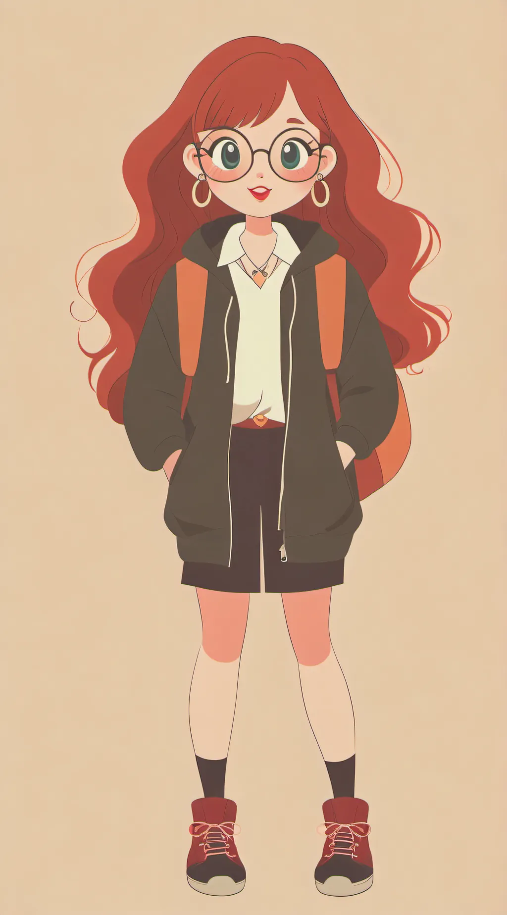 ai character: Lilly background