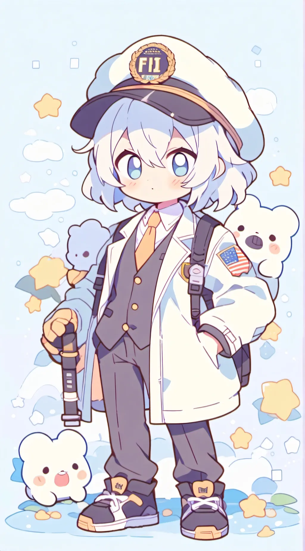 ai character: fbi facx background