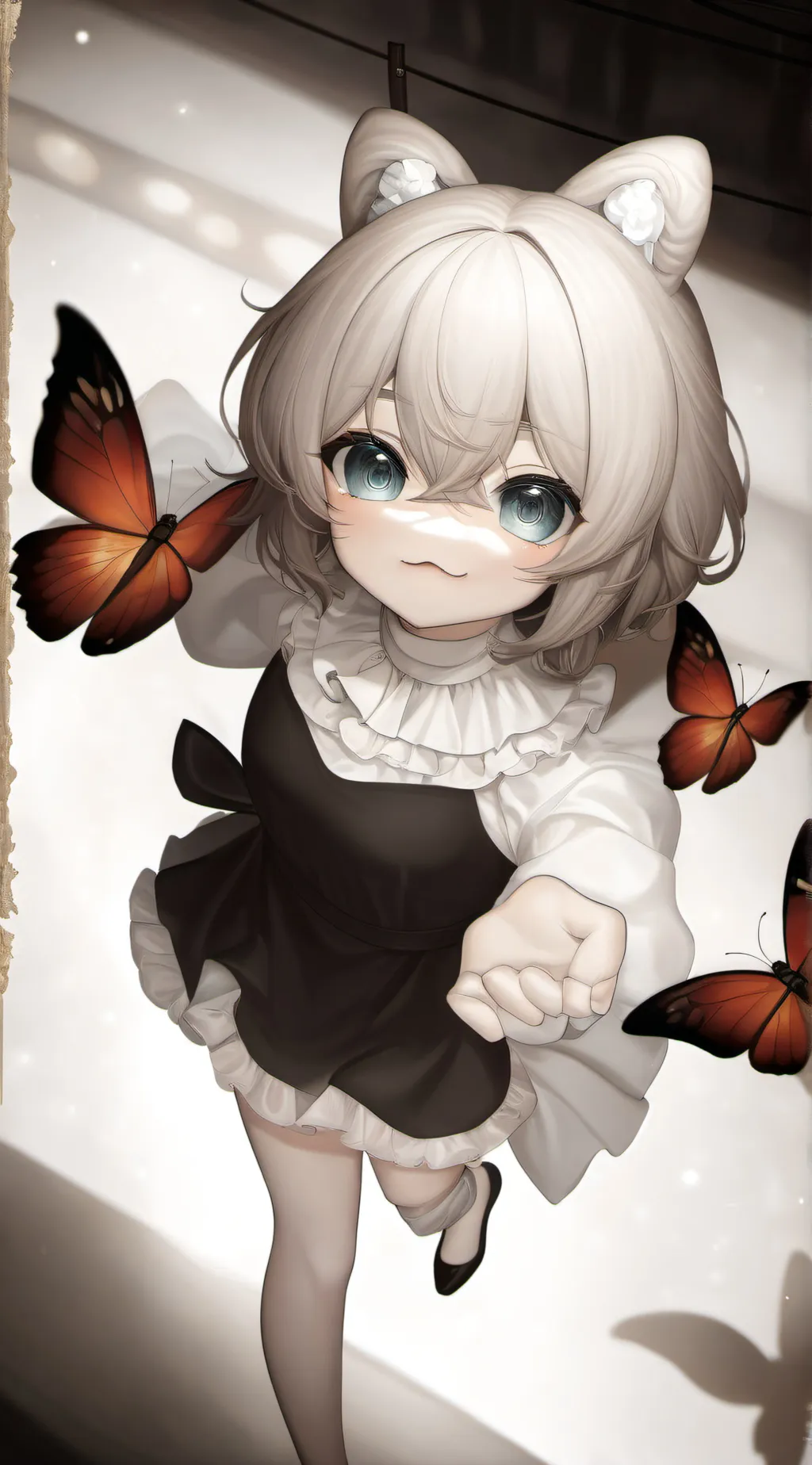 ai character: Marionette/ladybug background