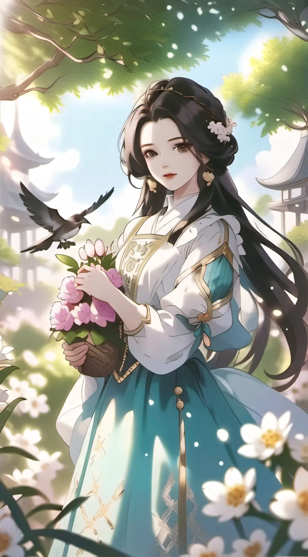 ai character: Mina•﹏• background