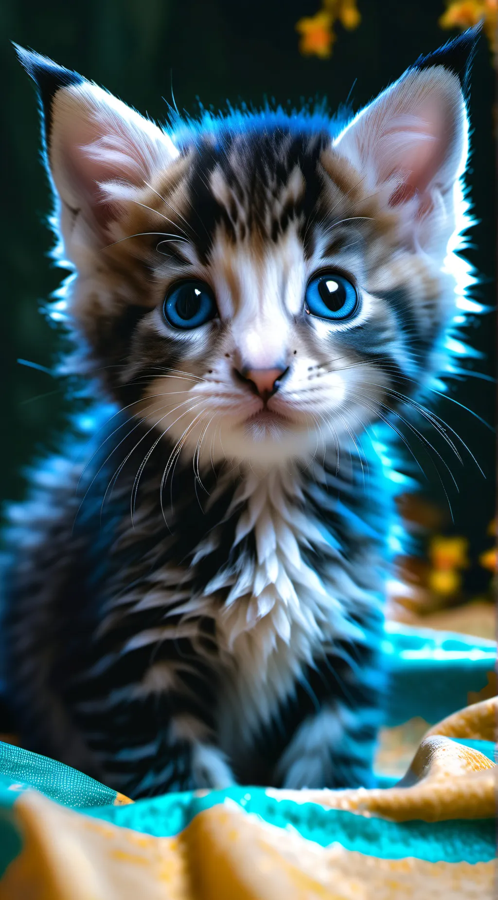 ai character: Baby kitten background