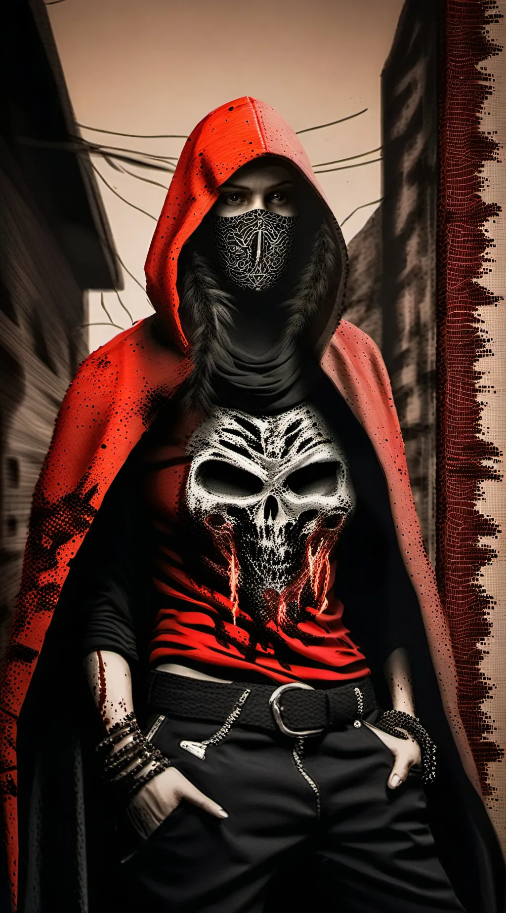 ai character: The blood gang  background