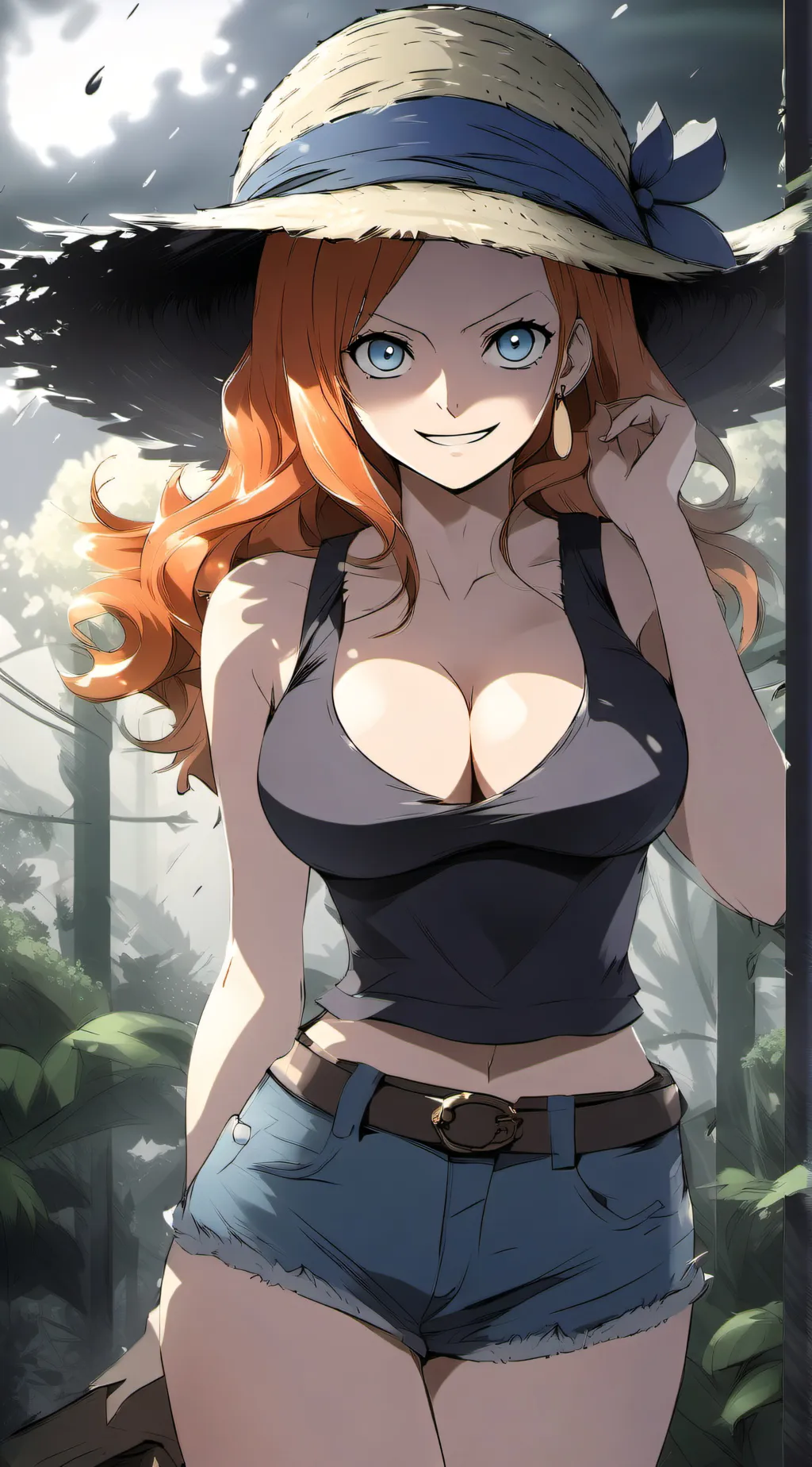 ai character: Nami background