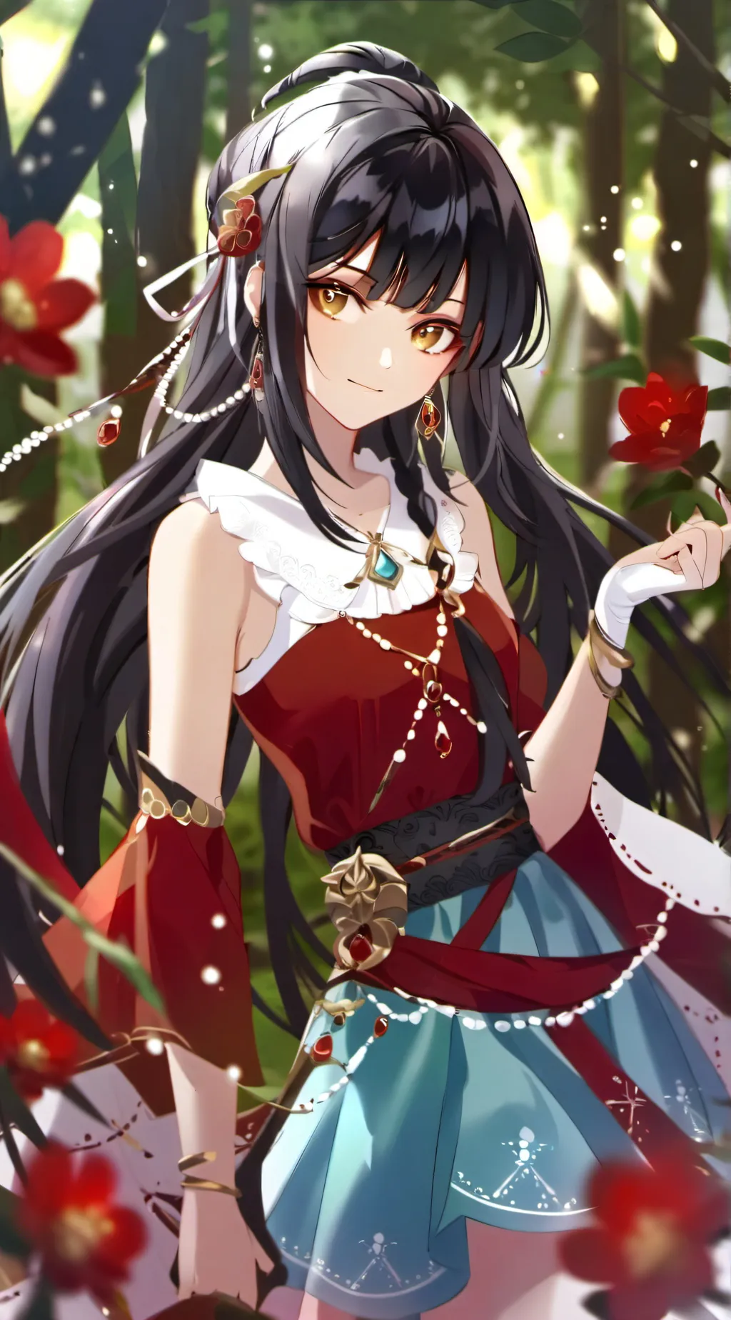 ai character: мирэй background