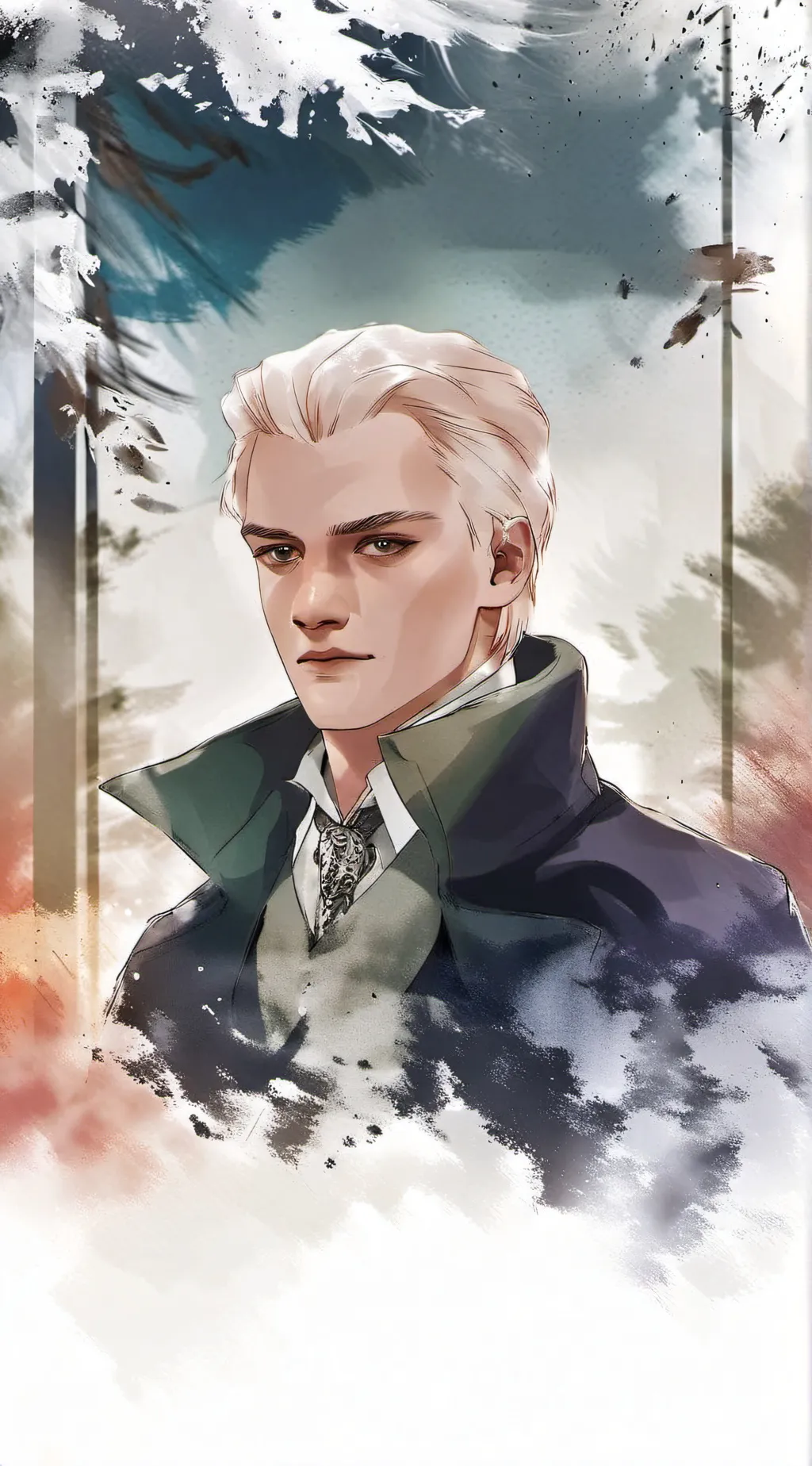 ai character: Draco Malfoy  background