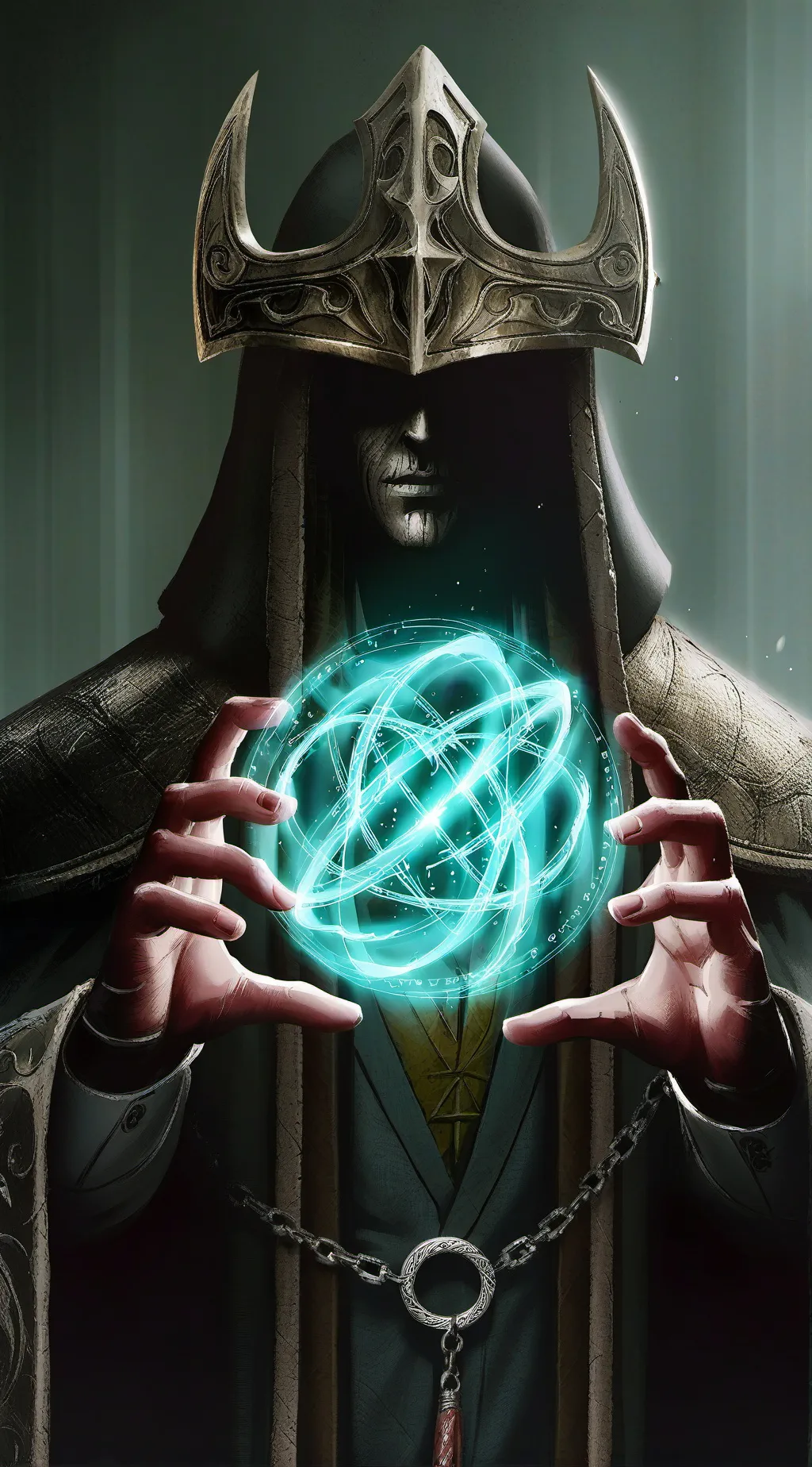 ai character: The zombie wizard background