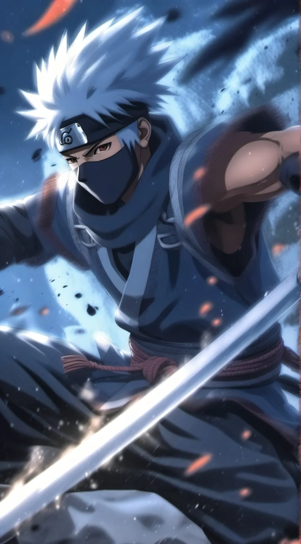 ai character: Shiro Uchiha background