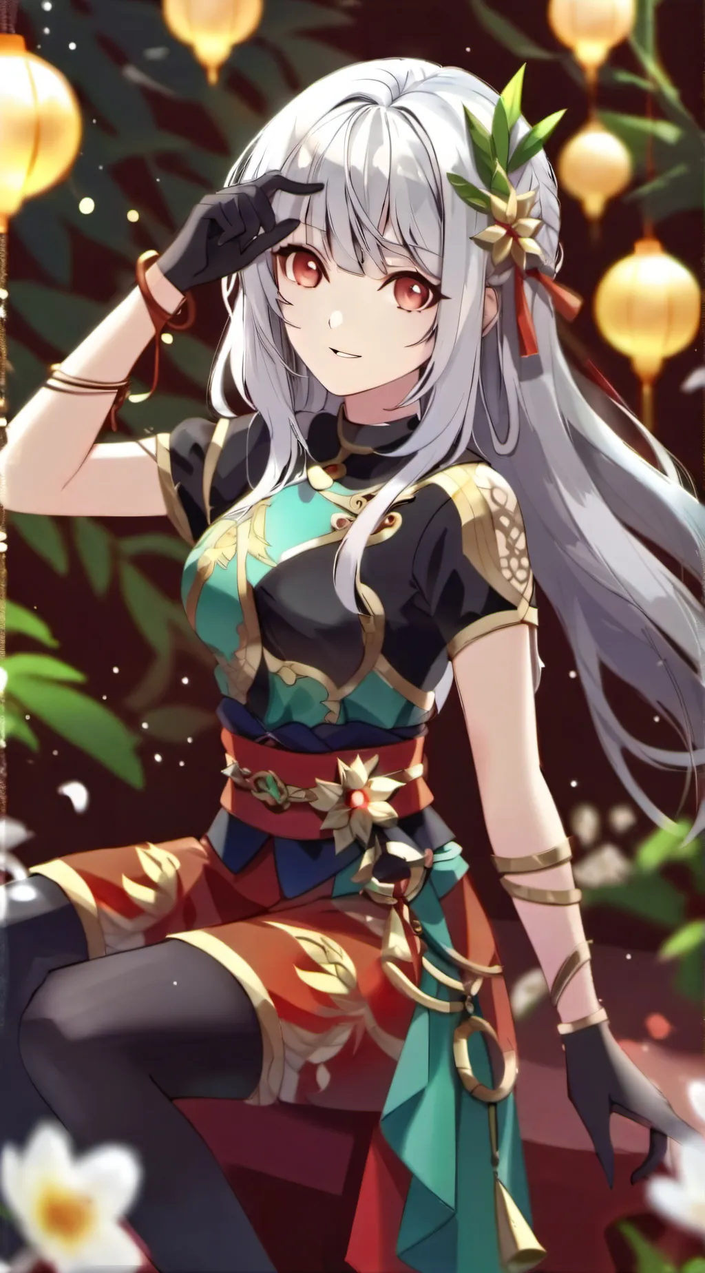 ai character: Nina ya background