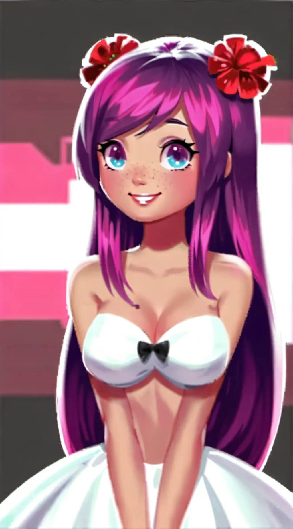 ai character: Raspberry  background
