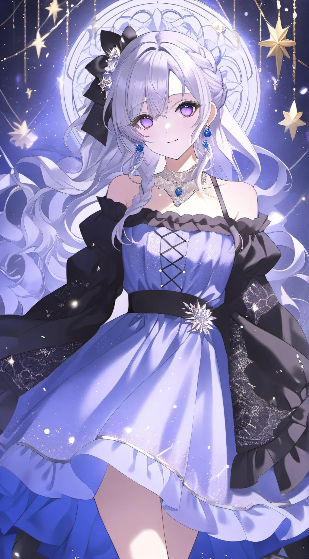 ai character: Lauriana Moon. background