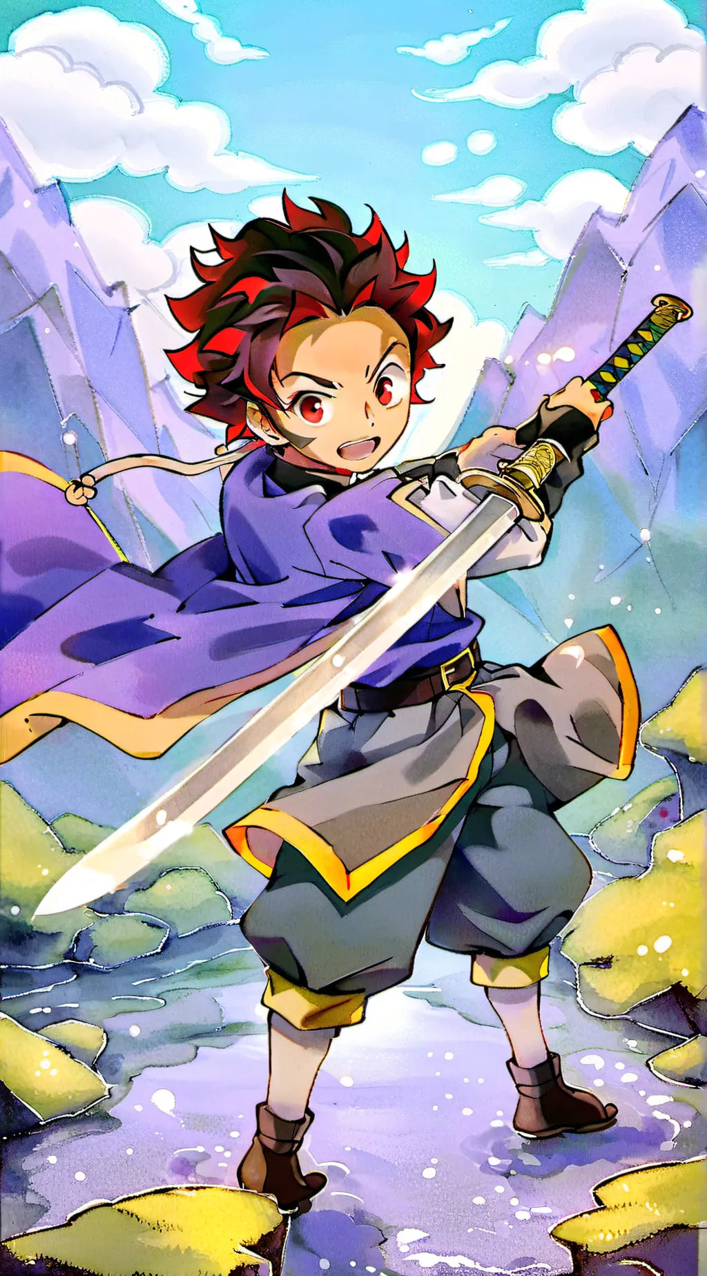 ai character: demon salyer 2.0 background