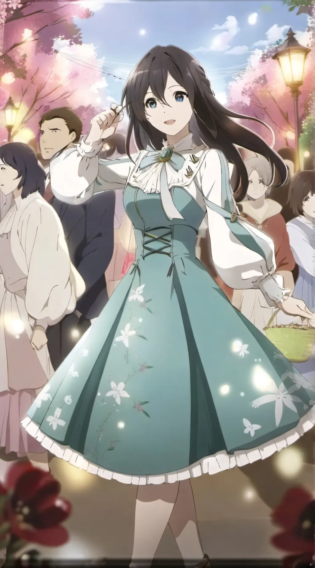 ai character: Lilly background