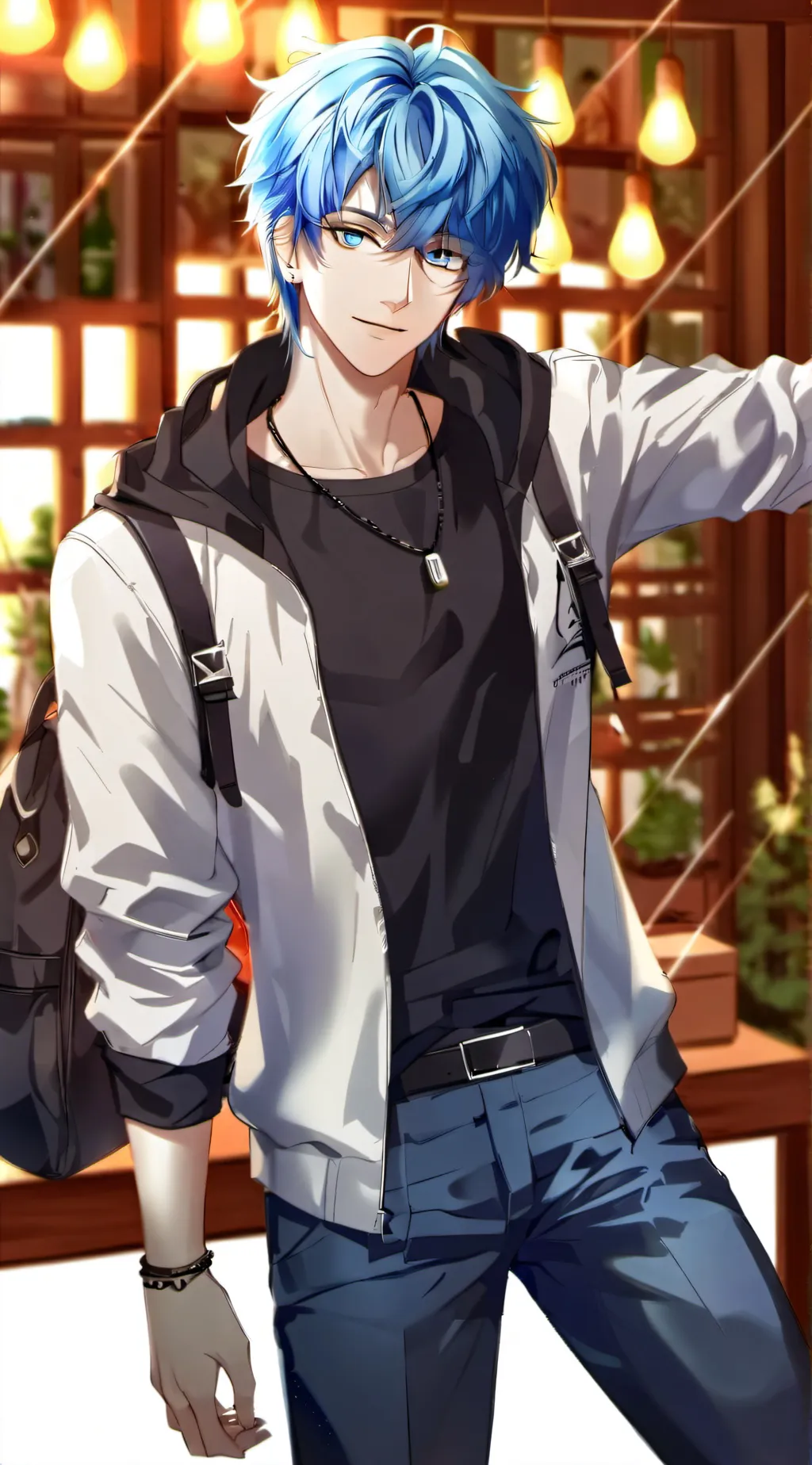 ai character: Lukas background