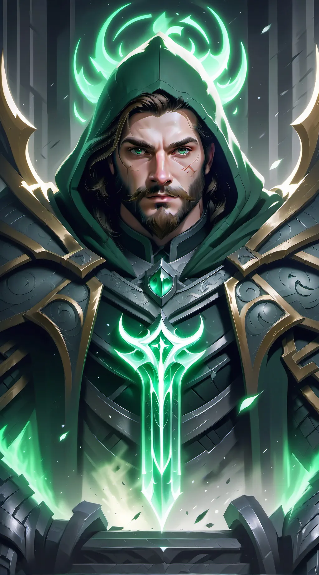 ai character: michael background