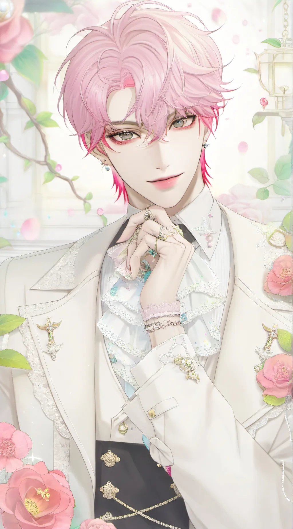 ai character: Leo  background