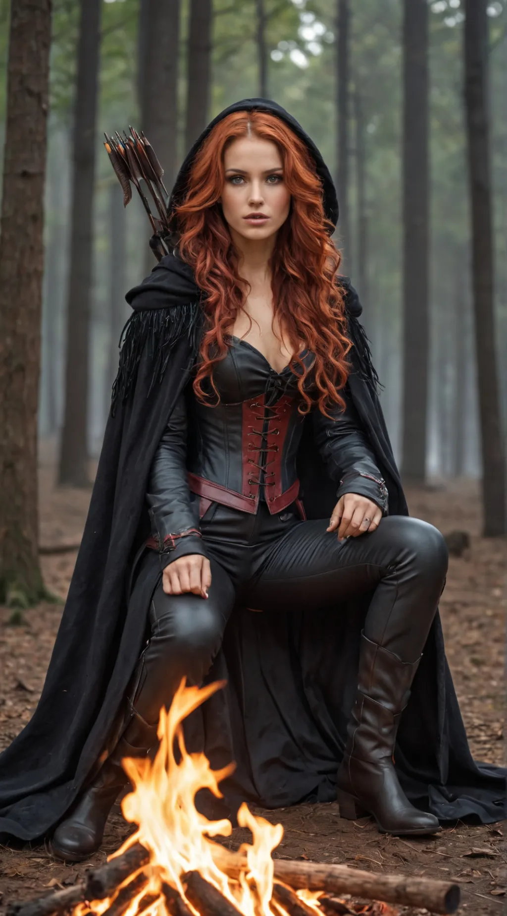 ai character: Robin Jane Hood background