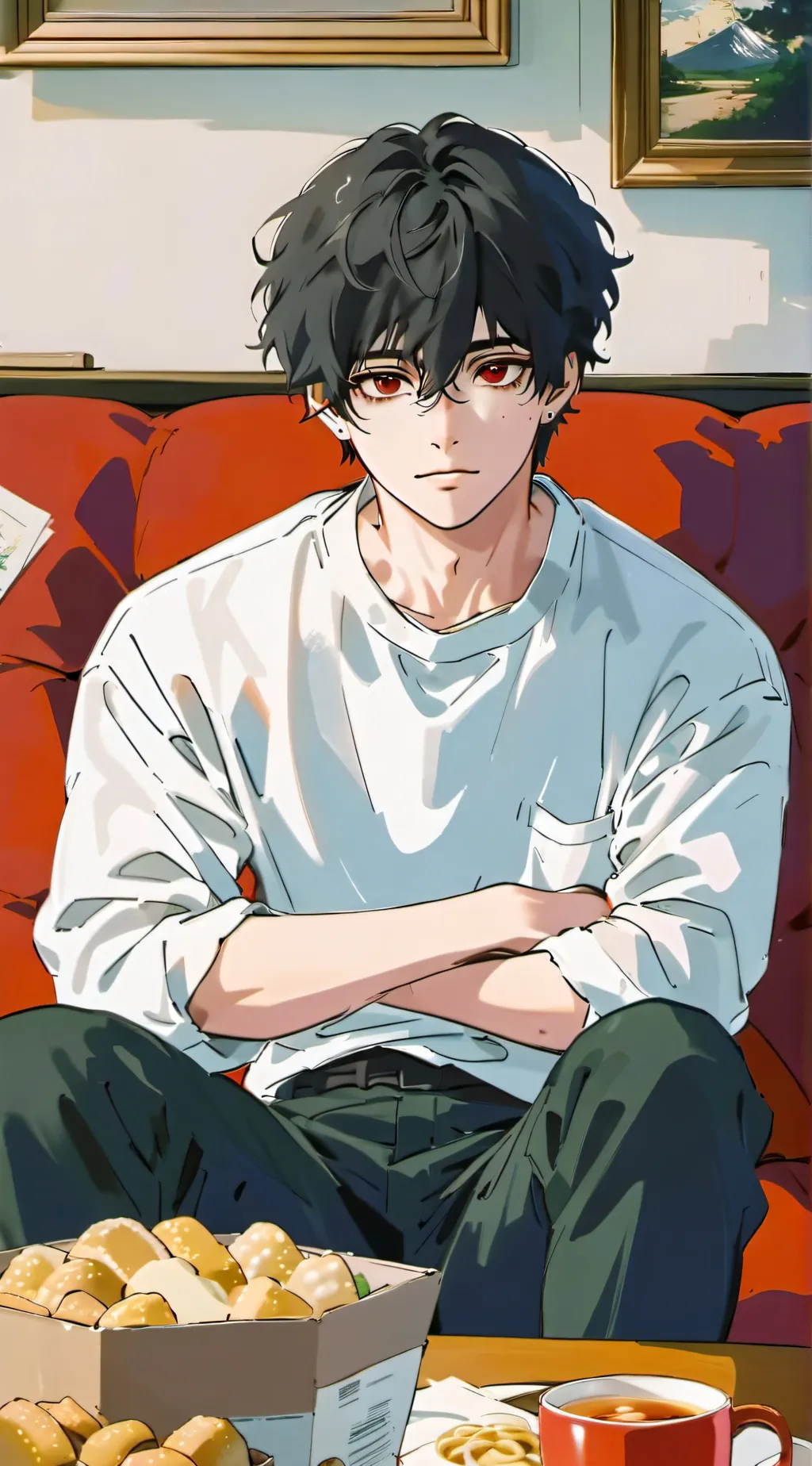 ai character: Ethan background