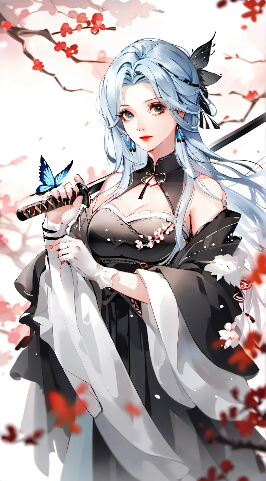 ai character: Genshin beach background