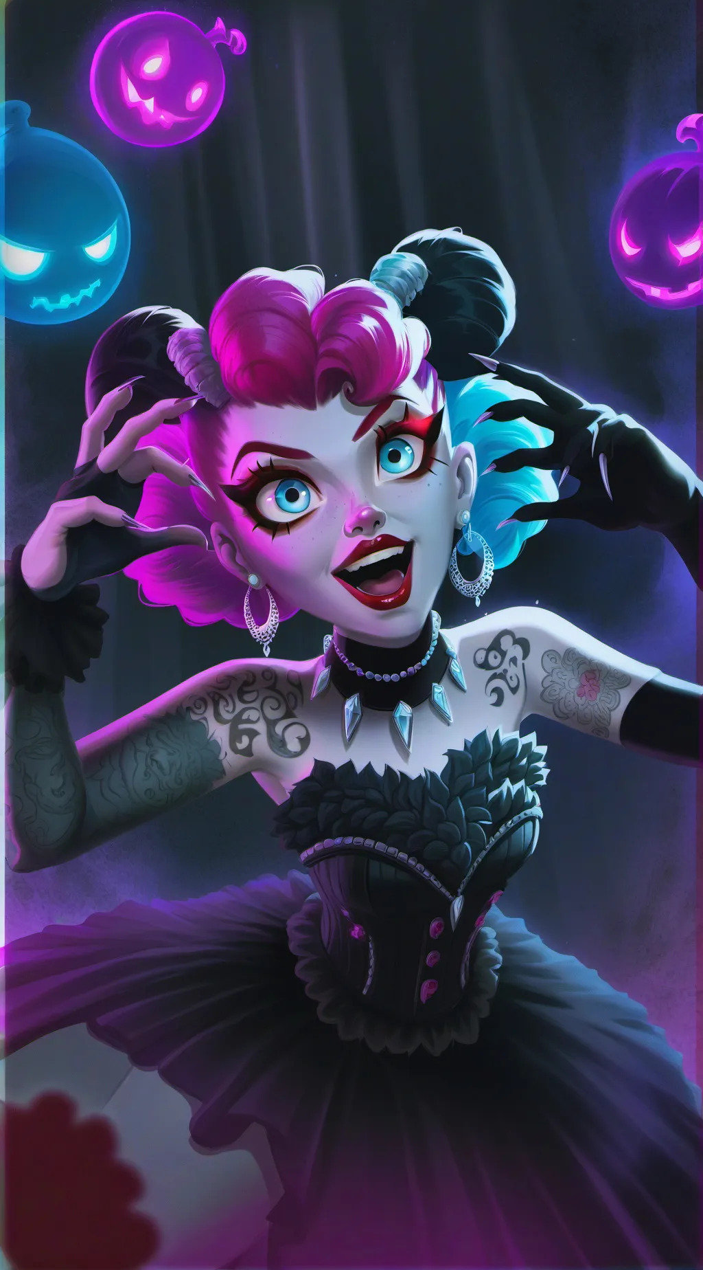 ai character: Poppy background