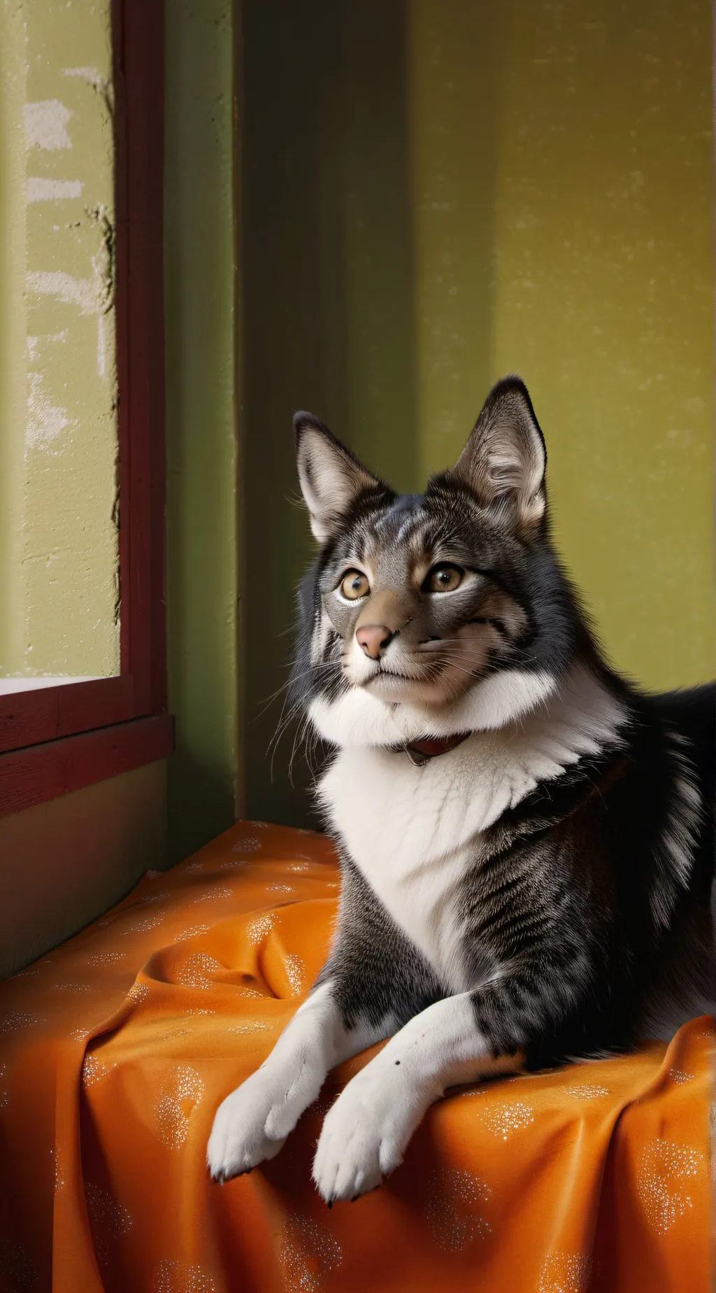 ai character: cat background