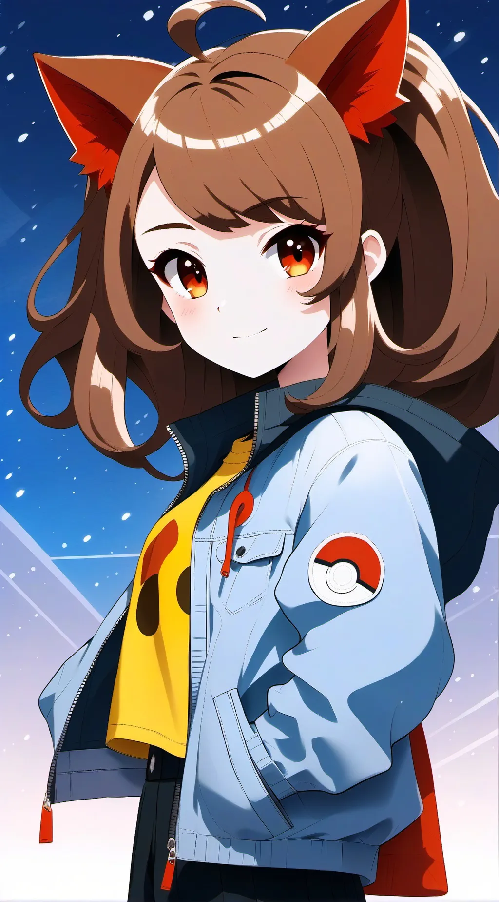 ai character: Mha life time  background