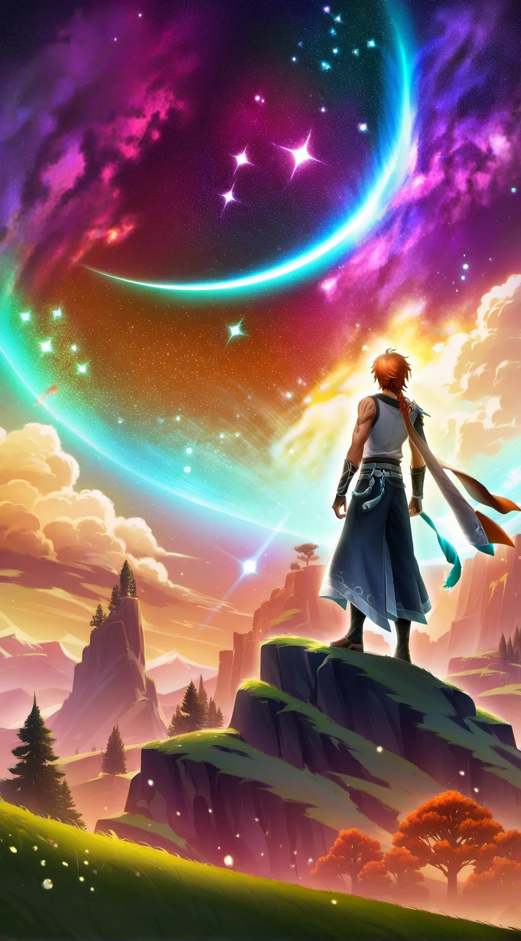 ai character: Dream vs you mc background