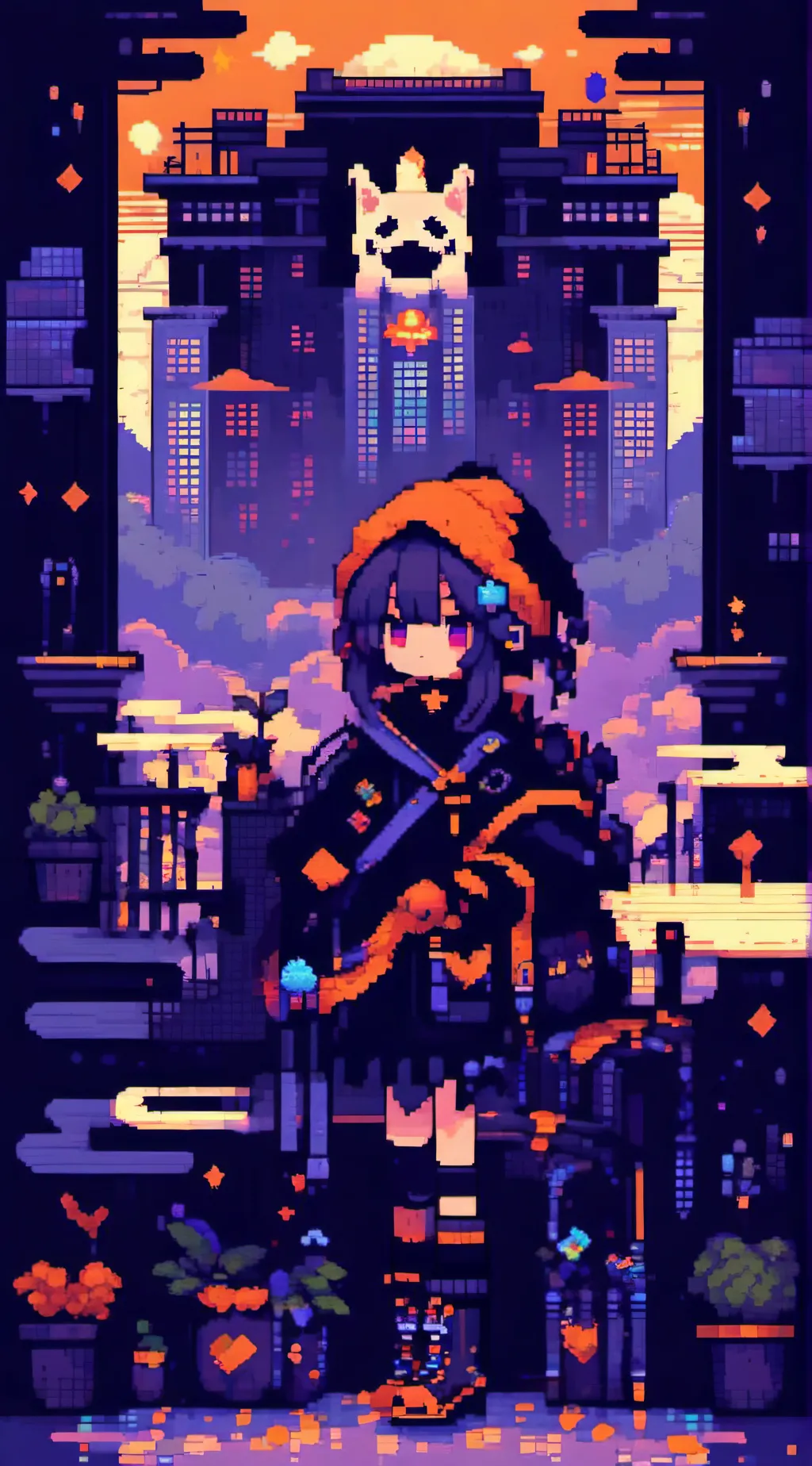 ai character: Shadow  background