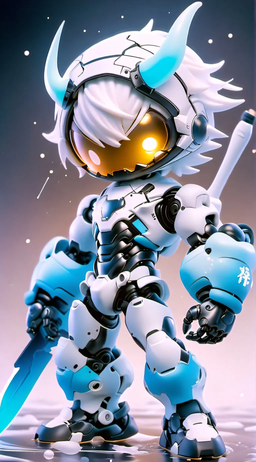 ai character: lokky background