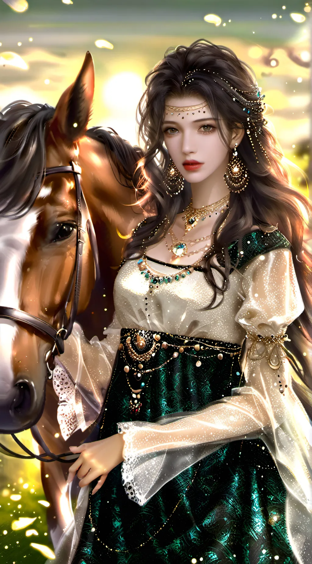 ai character: luna and jack background