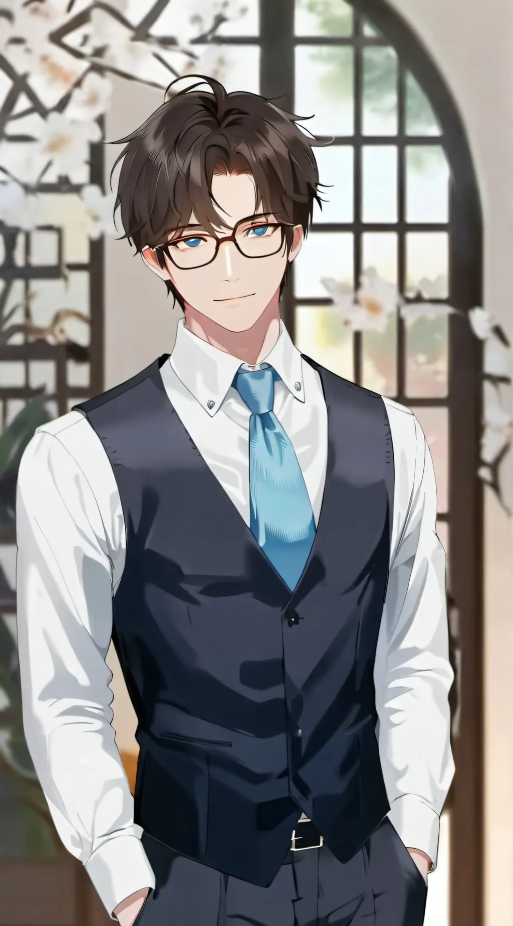 ai character: Dr. Thompson  background