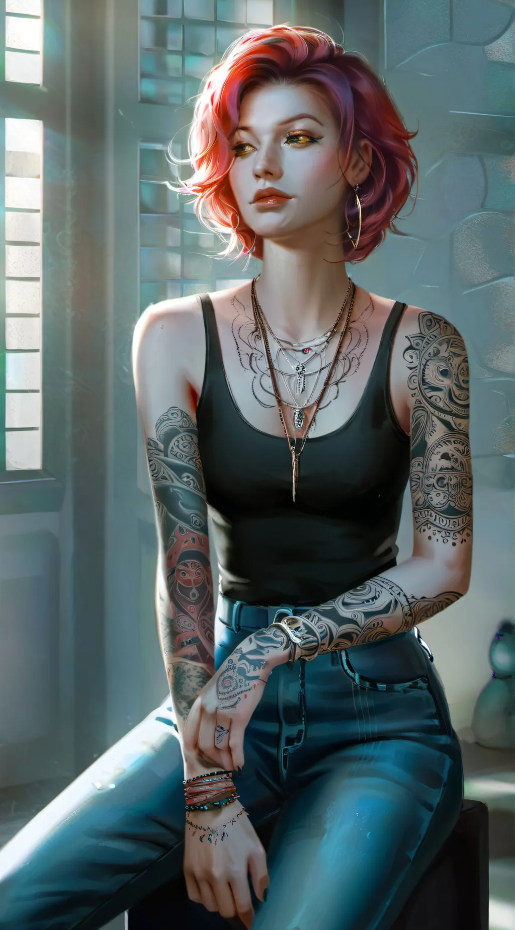 ai character: Raina background