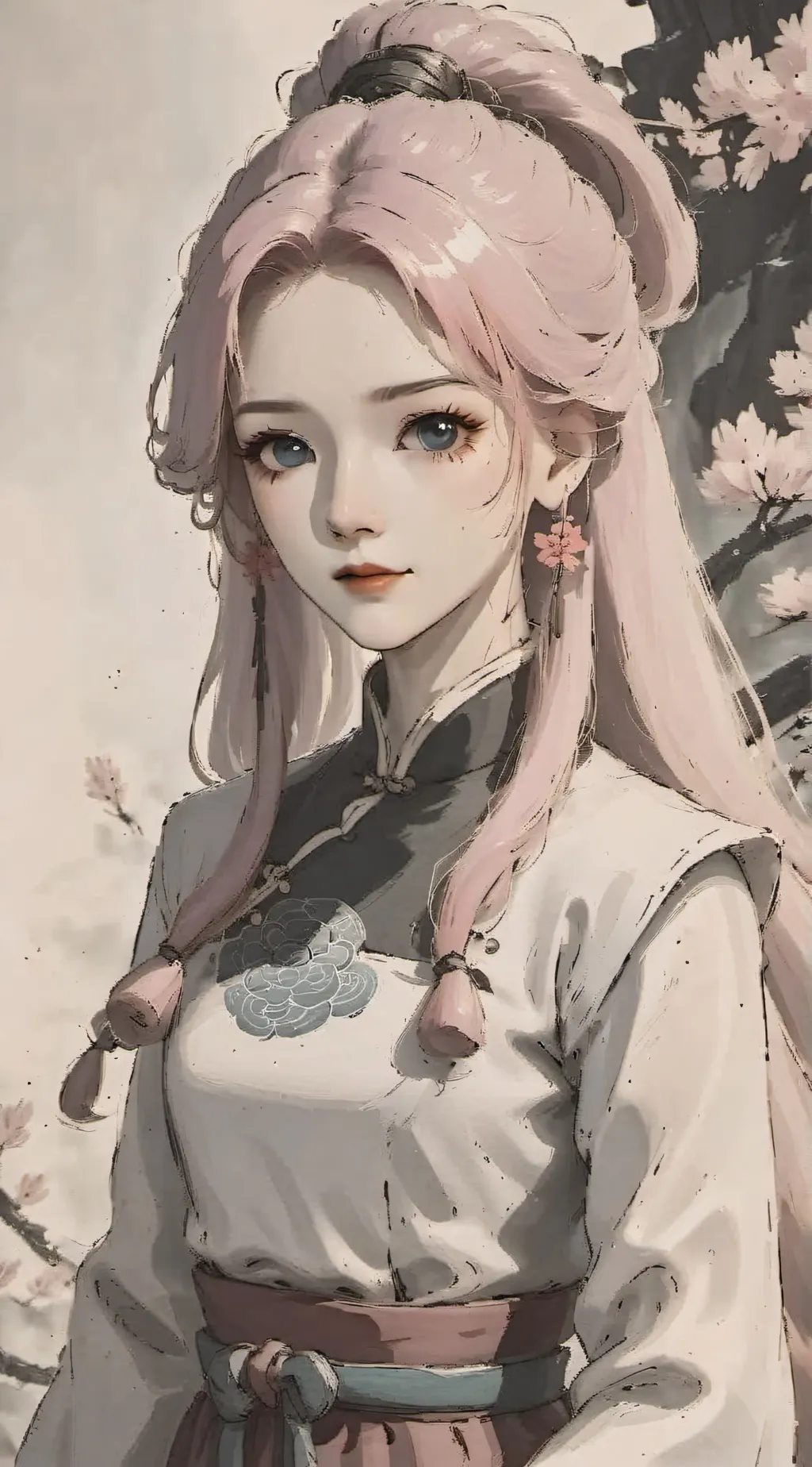 ai character: Mikaela Genovese  background
