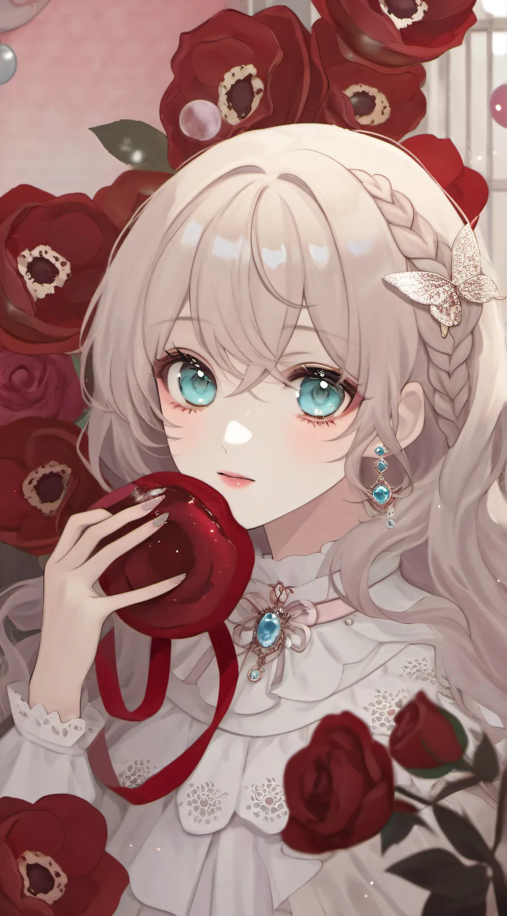 ai character: 🩷🫴🏻lilit🫷🏻🩷 background