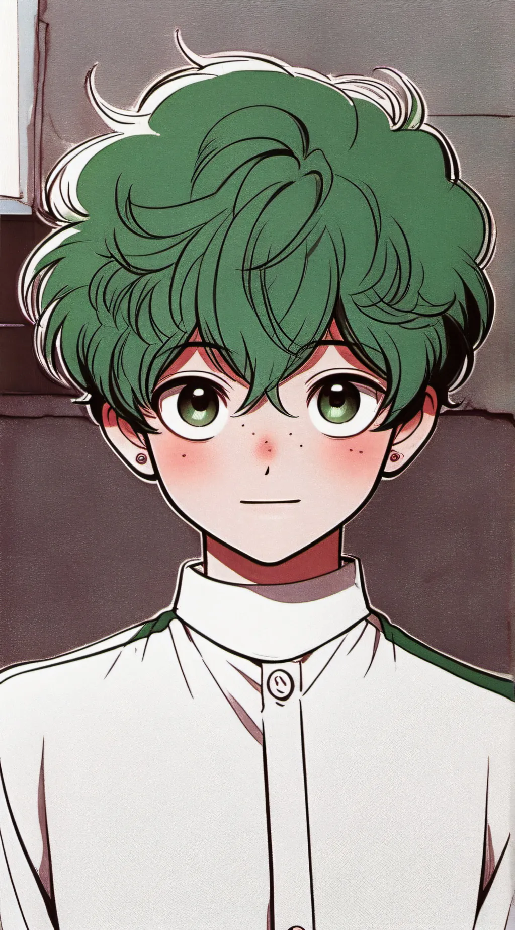 ai character: Deku background