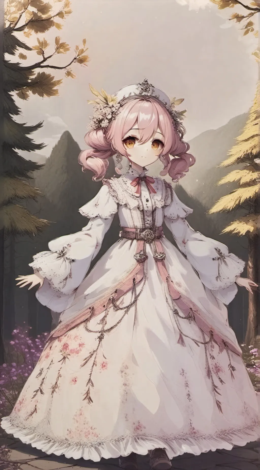 ai character: Mika<3 background
