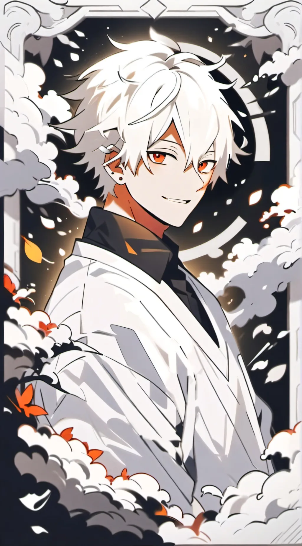 ai character: bakugo background