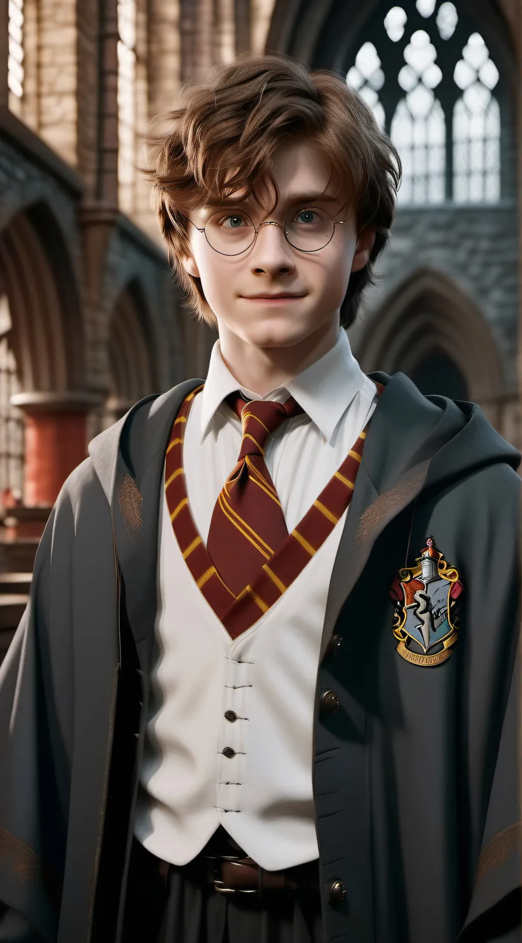 ai character: shia potter background